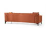 Atelier Del Sofa Petra 3 - Sofá de 3 Plazas Naranja